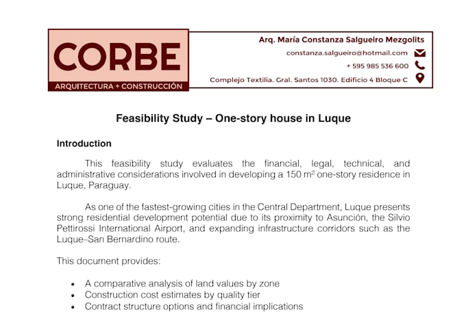 be your local consultant for real state and construction in paraguay